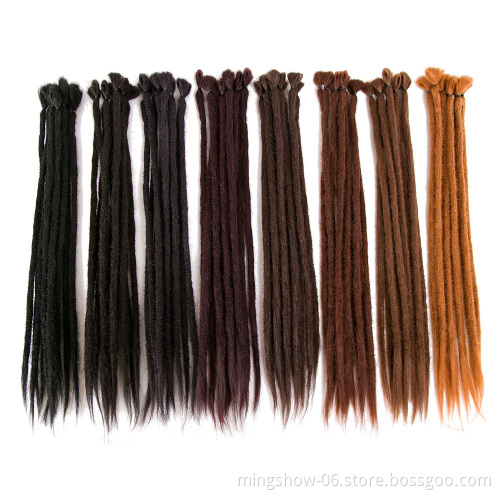 Soft Dreadlocks Crochet Braids Jumbo Dread Hairstyle Ombre Color Synthetic Faux Locs Braiding Hair Extensions